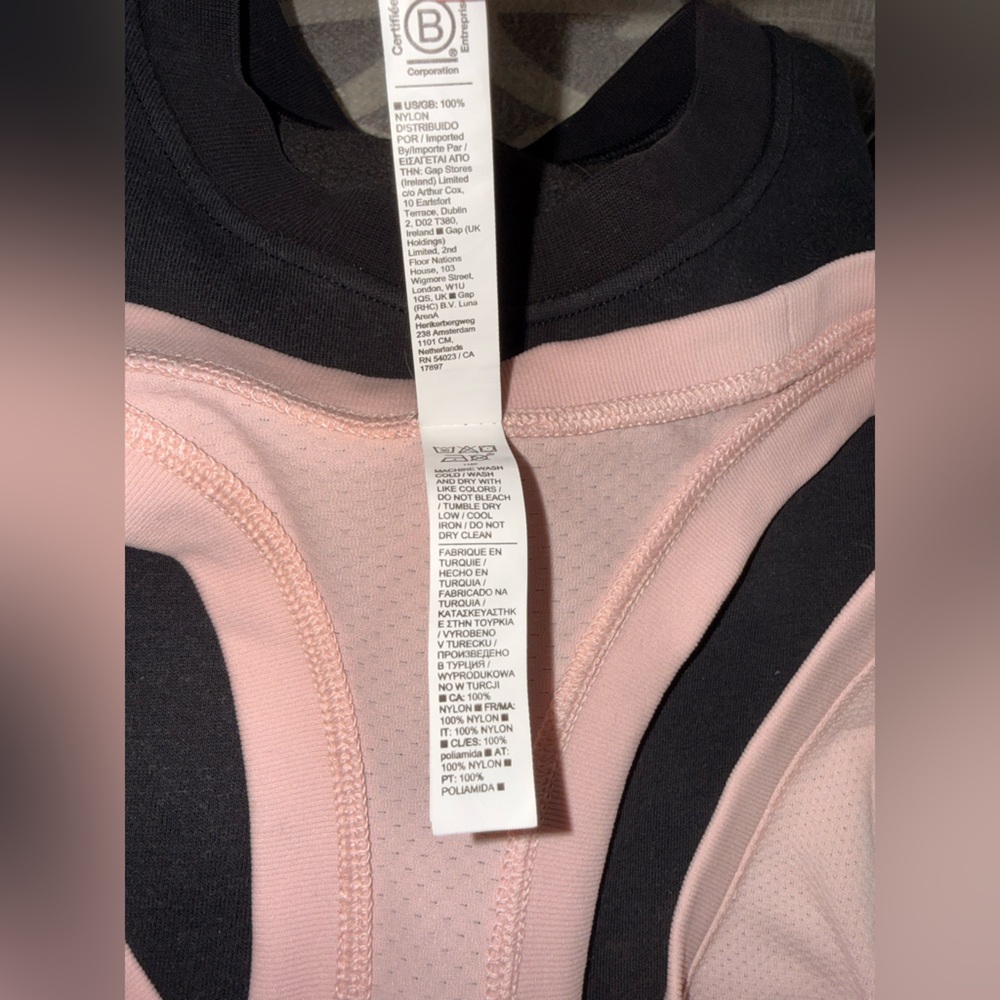 NWOT Athleta Seamless Tank Top Momentum Light Pink Breathable Anti-Chafe S - Picture 5 of 8